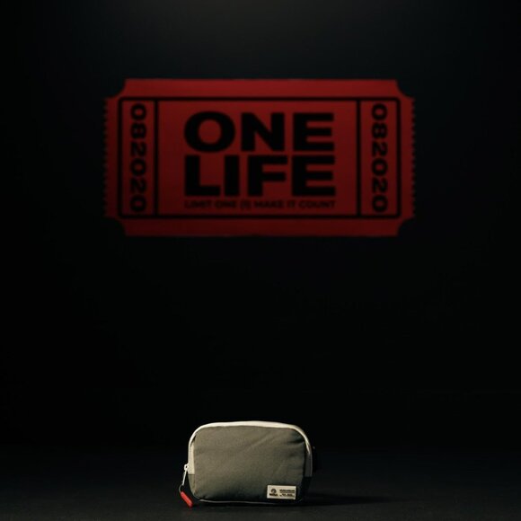 Medium Black Crossbody Pack from One Life Collection - Ideal for Your Essentials - Picture 3 of 3